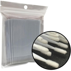 AIVIAI Disposable Micro Brushes Swab Applicators for Makeup 400pcs White AIVIAI Disposable Micro Brushes Swab Applicators for Makeup 400pcs White